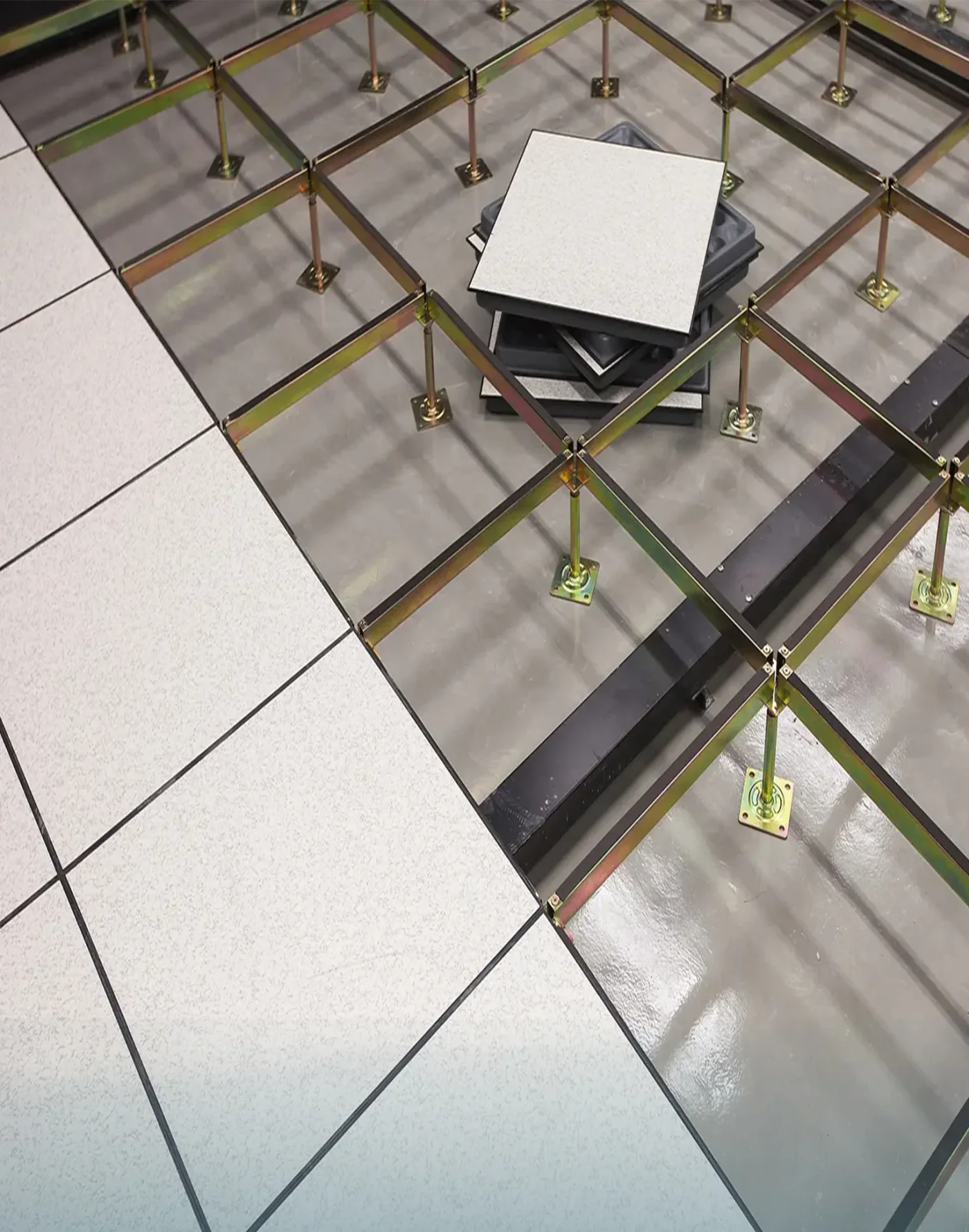 False Flooring System